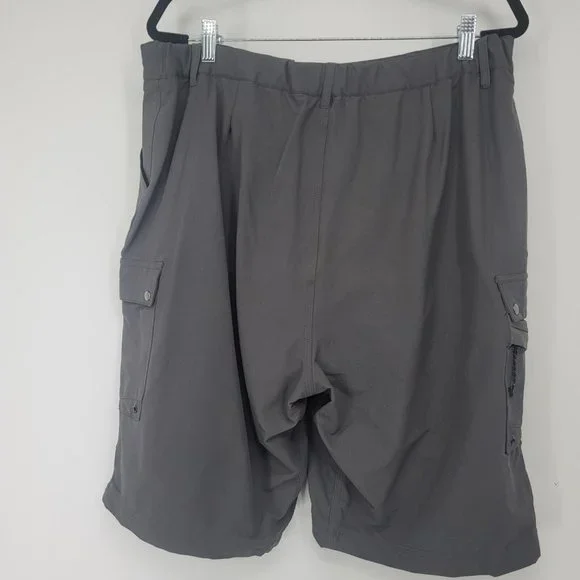 NOVARA Men's Cycling Biking Shorts Metro Gel Double Chamois Gray Size XL NEW - Picture 8 of 10